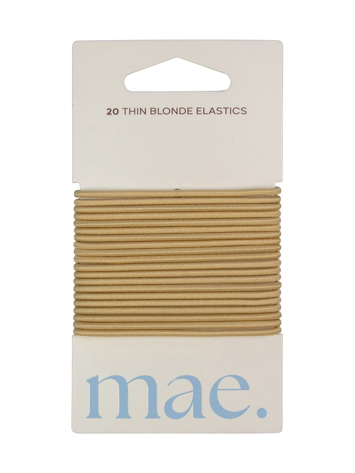 Thin Blonde Elastics