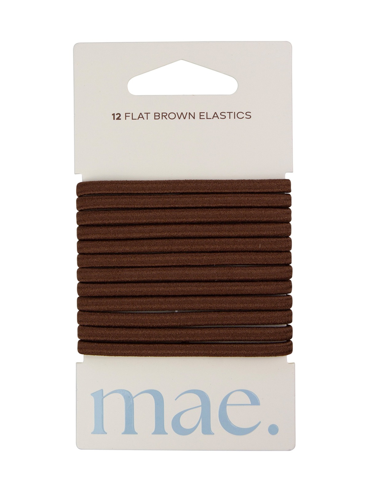 Flat Brown Elastics